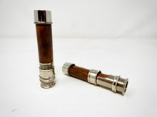 Carica l'immagine nel visualizzatore di Gallery, Rec Components - Portamulinello in Nickel Silver - Curly Koa Spacer