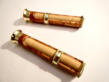 Carica l'immagine nel visualizzatore di Gallery, Portamulinello Slide Band in radica con inserto in sughero