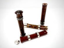 Carica l'immagine nel visualizzatore di Gallery, Bamboo Reel Seat Slide Band Nikel Silver