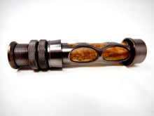 Carica l'immagine nel visualizzatore di Gallery, GB Custom - Porta mulinello con inserto in radica - BWRS