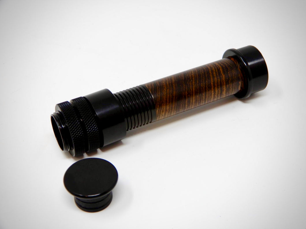 GB Custom - Porta mulinello con inserto in legno Cocobolo UL11