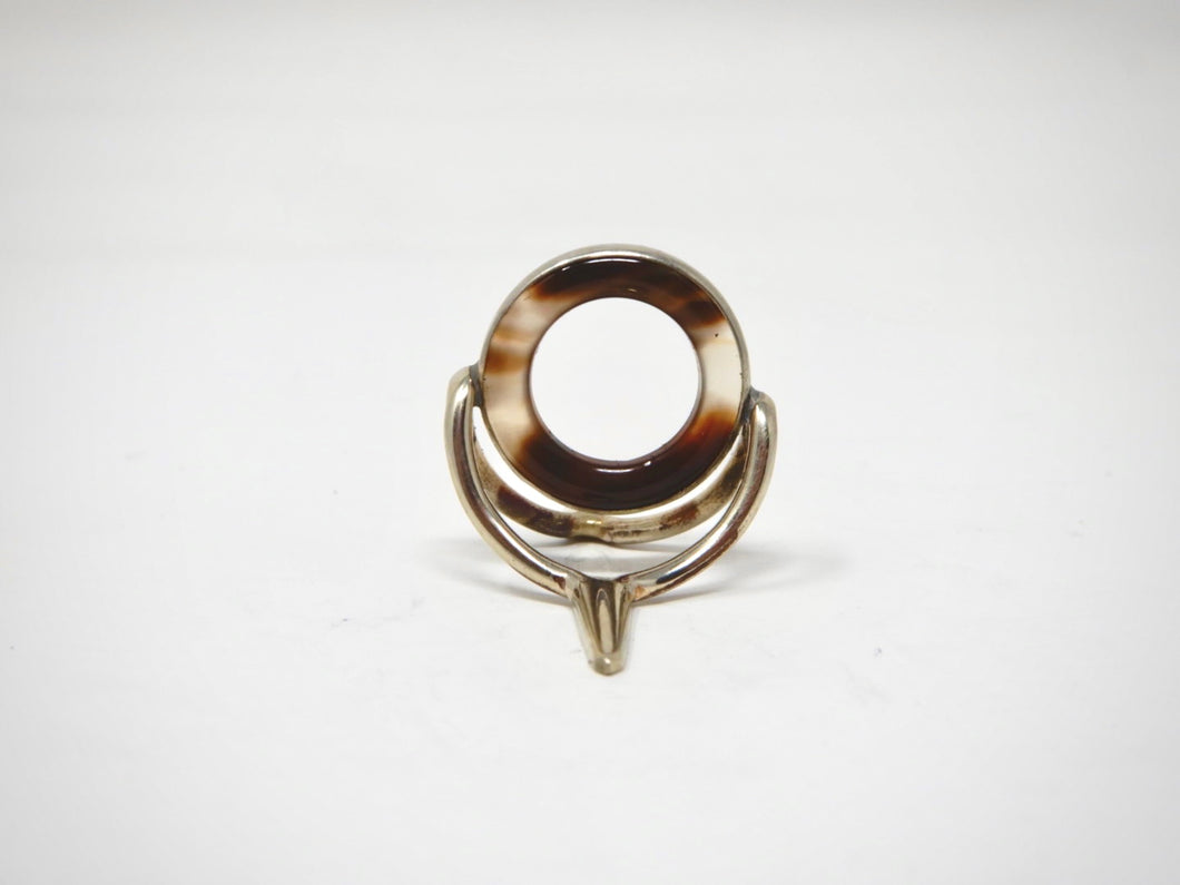 Struble Agate Nickel Silver 12mm